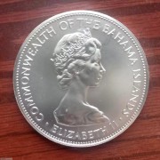 巴哈马最后的女王像纪念银币