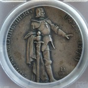 【德藏】瑞士1897年伯尔尼射击节银章 PCGS SP64