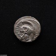 古希腊西里西亚地区塔尔索斯波斯总督达塔梅斯银币