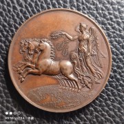 【德藏】1820年拿破仑一世胜利女神大铜章
