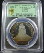 【全能菜鸟】德国1913年萨克森建功碑3马克PR63DCAM