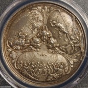 【德藏】德国1780年宗教洗礼银章 PCGS MS63