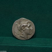 古希腊亚历山大大帝公羊角银币
