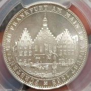 【德藏】德国1863年法兰克福王子会议泰勒 PCGS MS66