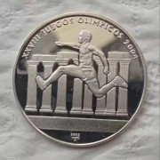 古巴雅典奥运会纯银纪念币