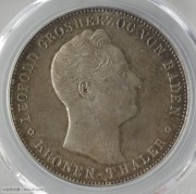 【德藏专卖】德国1836年巴登关税协定泰勒 PCGS MS64＋