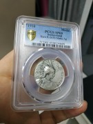 【德藏】瑞士1910年伯尔尼射击节银章 PCGS SP65