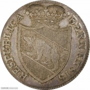 【德藏】瑞士1818年伯尔尼汝拉泰勒银章 PCGS MS62