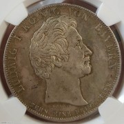 【德藏】德国1828年巴伐利亚皇室家族祈福泰勒 NGC MS62 低评