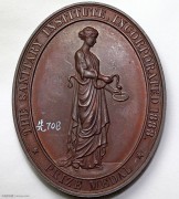 1897年英国公共卫生学会奖章 原盒