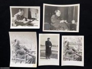 60年代 毛主席黑白老照片5张