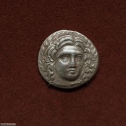 古希腊卡利亚地区阿波罗银币