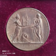 【德藏】瑞士1898年苏黎世国家博物馆开馆纪念大铜章