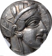 NGC-AU 古希腊雅典娜猫头鹰银币