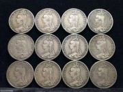 原味好品 高冠直齿 大马剑银币 12枚