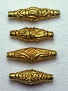 佛教主题金饰四枚