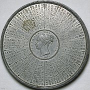 1838年英格兰王朝年表纪念章
