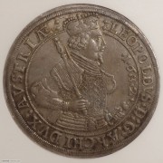 【德藏】奥地利1632年神罗利奥波德老泰勒银币 NGC AU58