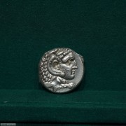古希腊西西里岛恩泰拉城大力神与马银币