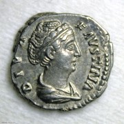 古罗马皇后大福斯蒂娜银币