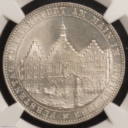 【德藏】德国1863年法兰克福会议泰勒银币 NGC MS65