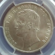 【德藏】德国1871年萨克森胜利泰勒 PCGS MS64