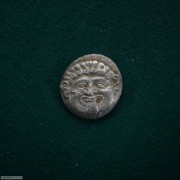 古希腊马其顿地区戈尔贡与水泽仙女银币