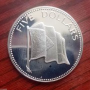 巴哈马独立纪念银币
