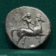 CH XF 古希腊少年骑海豚银币