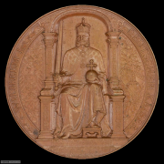 【德藏】德国1877年普鲁士威廉一世访问斯特拉斯堡大铜章