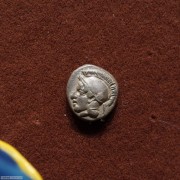 古希腊莱斯博斯岛雅典娜与豹子银币
