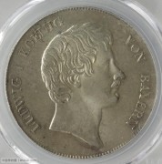 【德藏专卖】德国1836年巴伐利亚皇冠泰勒 PCGS MS64