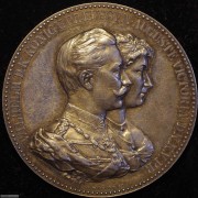 【德藏】德国1888年-1918年德皇威廉二世结婚纪念大银章