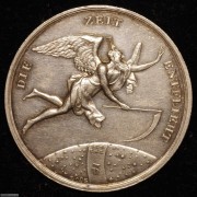 【德藏】德国1800年新世纪恋爱爱情银章 名家Loos家族设计