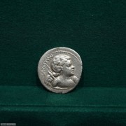 古罗马共和时期爱神丘比特第纳尔银币