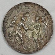 ★UNC 德国18世纪纽伦堡结婚纪念银章