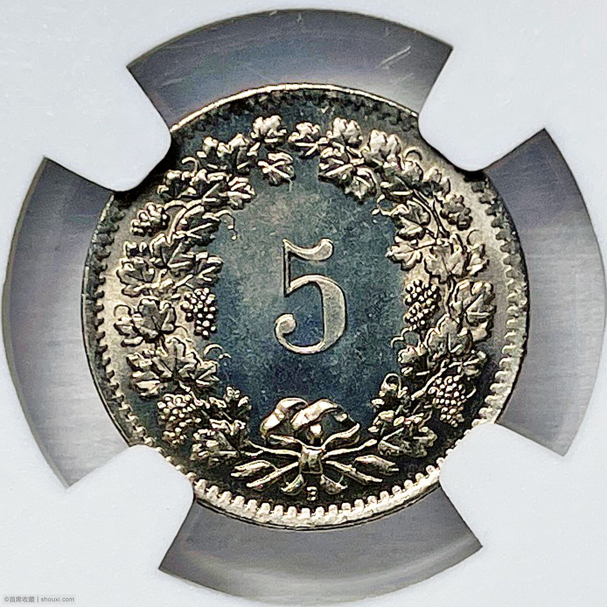 古錢幣 瑞蚨盈祥 NGC-MS65 1963年瑞士5生丁镍币- 首席收藏网- 中文钱币收藏门户- ShouXi